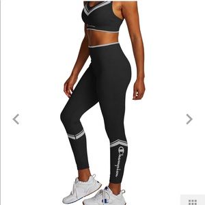 NWT Champion Sweatshirt Chevron Tights